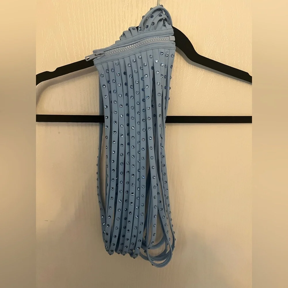 SKIMS Light Blue Women's Swim Coverup